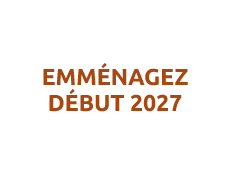 Emménagez début 2027